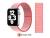Pulso Correa Manilla De Nylon Para Apple Watch y SmartWatch de 42/44 mm 15 Brilliant Pink