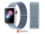 Pulso Correa Manilla De Nylon Para Apple Watch y SmartWatch de 42/44 mm 16 Tahoe Blue