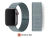 Pulso Correa Manilla De Nylon Para Apple Watch y SmartWatch de 42/44 mm 26 Celestial Teal