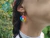 Aretes Para Mujer En Mostacilla Checa Estilo Caracol Multicolor