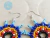 Conjunto Collar y Aretes en Mostacilla Checa Para Mujer Estilo Huichol Flor De Fuego Picos - tienda online