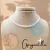 Gargantilla Para Mujer en Mostacilla Checa Blanco Flores Perlas