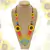 Collar Artesanal Jardín de Girasoles - Lleva Contigo un Rayo de Sol - comprar online