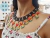 Collar Para Mujer Cerezos En Mostacilla Checa en internet