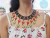 Collar Para Mujer Cerezos En Mostacilla Checa - Tiendas AmmA