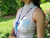 Collar Para Mujer en Mostacilla Checa Mandala Estrella Azul Claro Con Flecos - comprar online