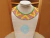 Collar Para Mujer en Mostacilla Checa Estilo Okama Embera Triangulos Verde Naranja Pasteles Punta Plateada