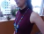 Conjunto Collar y Aretes Para Mujer En Mostacilla Checa Flor Huichol Boho Azul Flecos