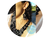 Conjunto Collar y Aretes Para Mujer en Mostacilla Checa Geométrico Nefertiti en internet