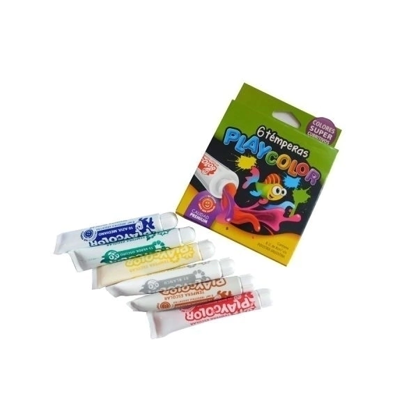 Tempera Play color clasicos x 6