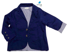 Blazer Tim - Azul Marinho (com forro) | Sarja na internet