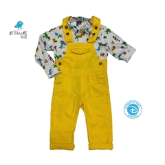 MACACÃO AMARELO - SARJA | - comprar online