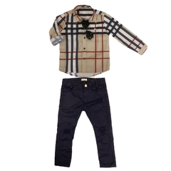Kit camisa Rafael - Tal pai, tal filho (duas peças) - comprar online