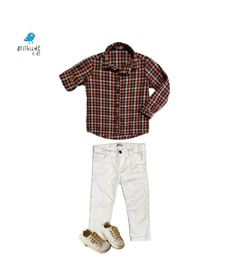 Camisa Daniel - Adulta | xadrez na internet