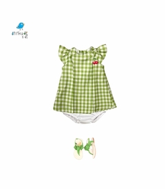 Kit camisa e vestido Inácio - Tal pai, tal filha (duas peças) - comprar online