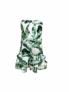 Conjunto Dado e Duda - Vestido e Camisa | Folhas 3 peças - comprar online