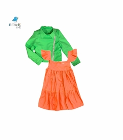 Jaqueta Perfect verde neon - com forro - loja online