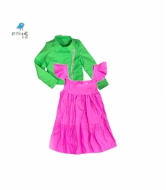 Jaqueta Perfect verde neon - com forro - loja online