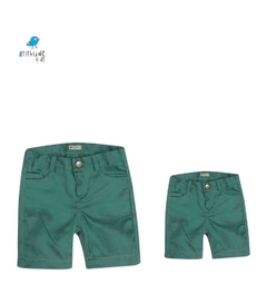 Kit Bermuda Pablo - Pai e filho | Verde Musgo na internet