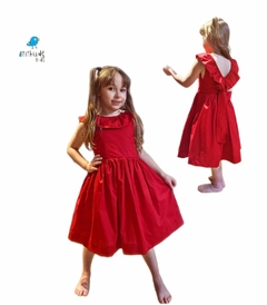 Vestido Laura - Vermelho na internet