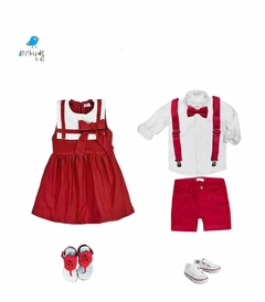 Vestido Mirela - Vermelho na internet