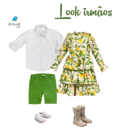 VESTIDO JANAÍNA - ESTAMPADO - Atithude Kids