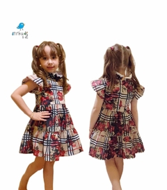VESTIDO ROSANA - XADREZ ESTAMPADO na internet