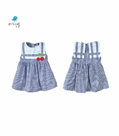 Conjunto irmãos cereja xadrez - Camisa e Vestido (duas peças) - comprar online