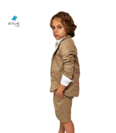 Blazer Sarja Bege - com forro na internet