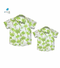 Kit camisa Taylor - Tal pai, tal filho (duas peças) | Safari
