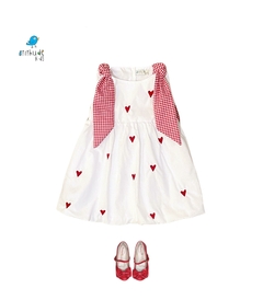 Conjunto irmãos AMOR - Vestido e Camisa (duas peças) - - comprar online