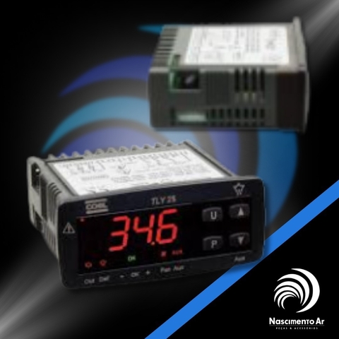 CONTROLADOR DIGITAL TEMPERATURA P/ REFRIGERAÇÃO TLY25