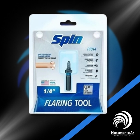 FLANGEADOR SPIN 1/4 HEX - BLISTER (F1014)