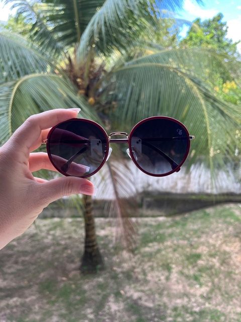 Óculos de sol Carla - vinho