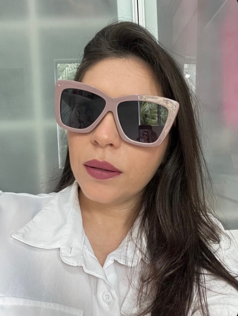 Óculos de sol Gilmara - nude