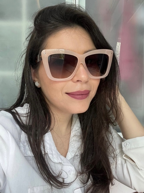 Óculos de sol Gilmara - rosa