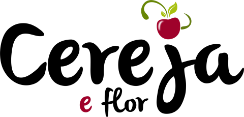 Cereja e flor