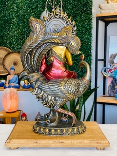 Sidarta (Buda) na Fênix em resina - 40cm - comprar online