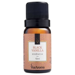 Essência Via Aroma 10ml - Black Vanilla