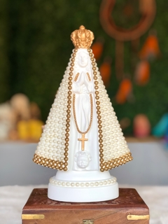 Nossa Senhora Aparecida Perolada - 23cm
