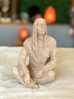Índio Sentado M (18cm) - comprar online