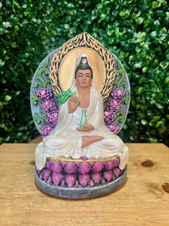 Kuan Yin branca - 16cm - comprar online