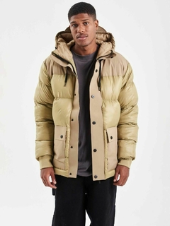 Campera Puffer Beige