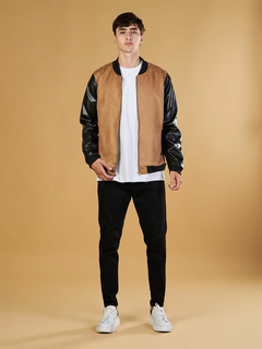 Campera Haaland camel - comprar online