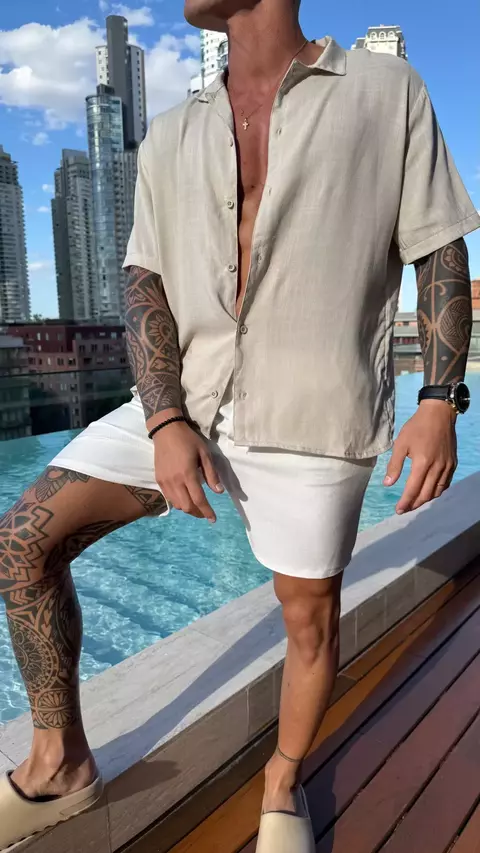 Bermuda Velvet lino - comprar online