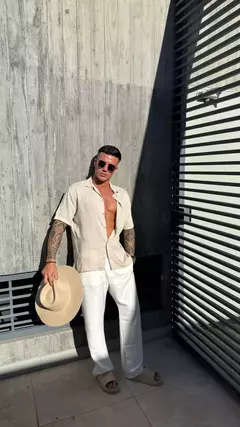 Camisa Velvet lino
