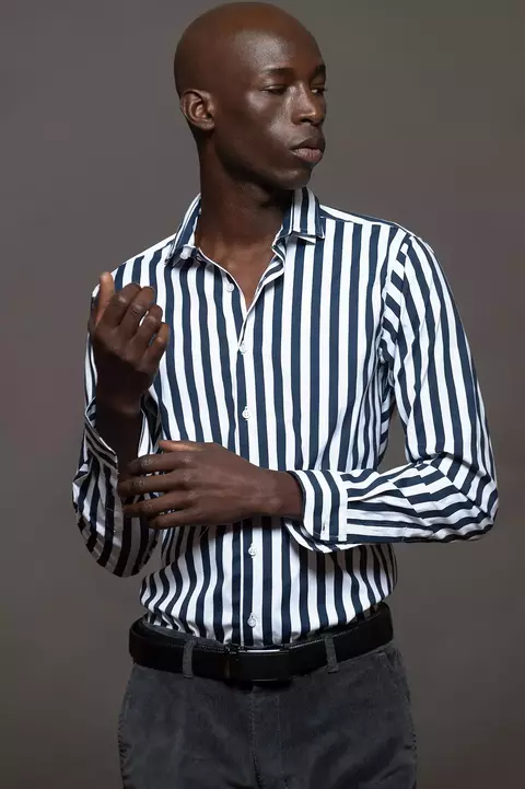 Camisa Puebla Rayada - comprar online