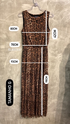Imagem do Vestido de onça em tule