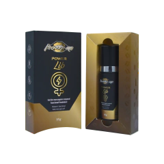 Gel para Libido com efeito de Vibração e Sugador Líquido Power Lib - Toque de Vênus