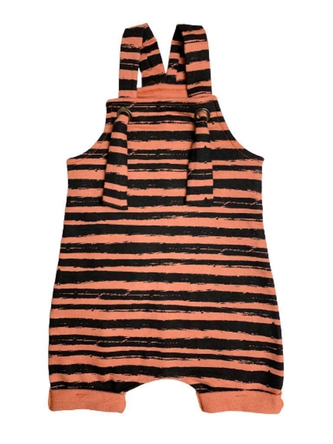 Jardineira Guube Listrada Terracota